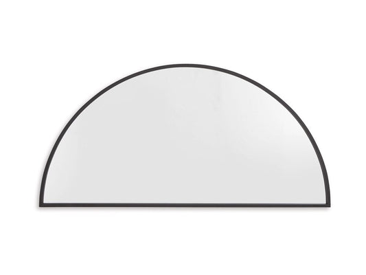 Signature Design by Ashley - Denlow Accent Mirror in Black - A8010333 veiw 1