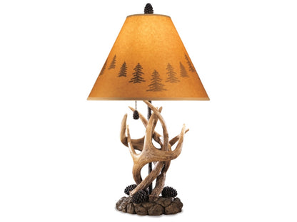 Signature Design by Ashley - Derek Poly Table Lamp in Brown - L316984 veiw 1