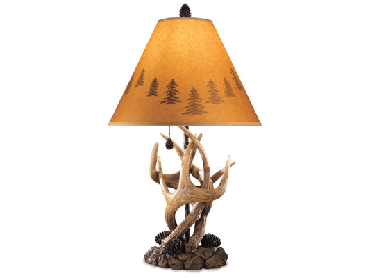 Signature Design by Ashley - Derek Poly Table Lamp in Brown - L316984 veiw 1