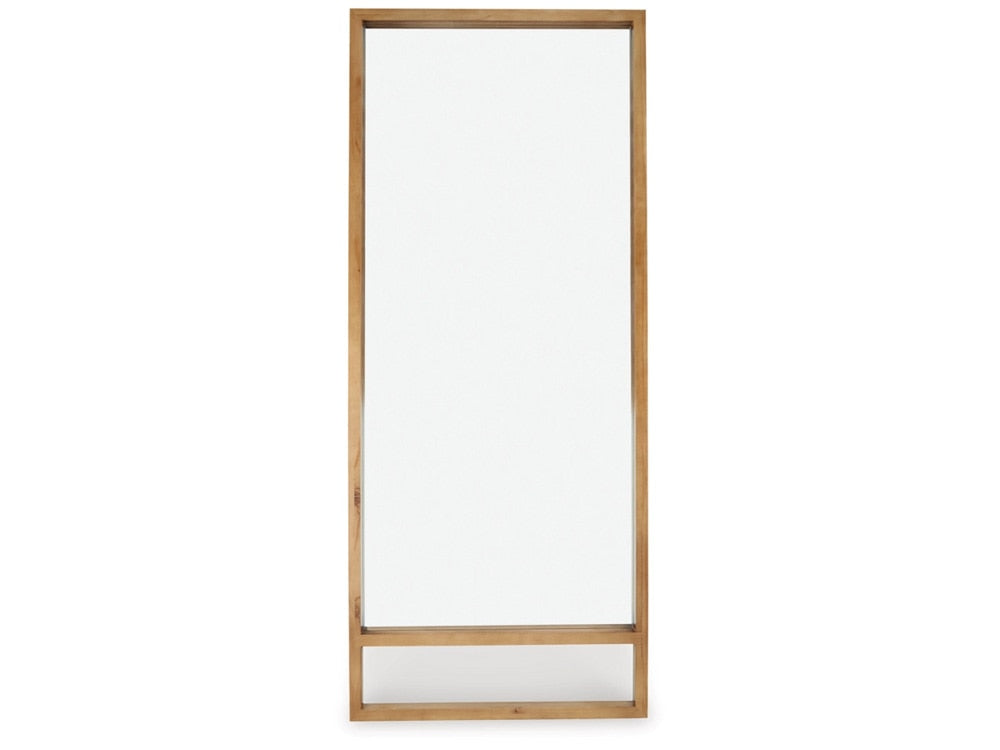 Signature Design by Ashley - Devford Floor Mirror in Brown - A8010341 veiw 1