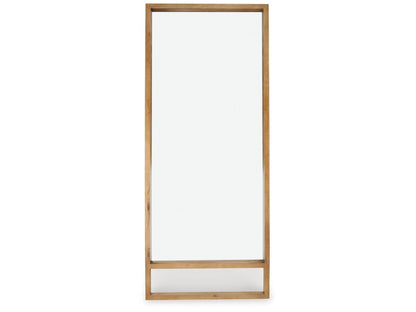 Signature Design by Ashley - Devford Floor Mirror in Brown - A8010341 veiw 1