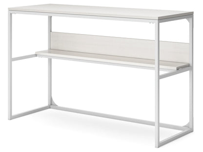 Signature Design by Ashley - Deznee Home Office Desk in White - H162-14 veiw 3