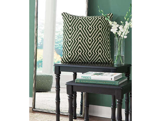 Signature Design by Ashley - Digover Pillow (Set of 4) in Green/Ivory - A1001036 veiw 2