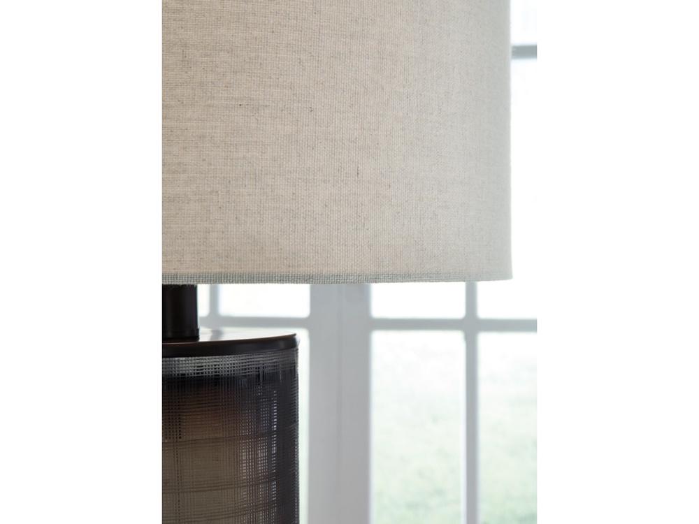Signature Design by Ashley - Dingerly Glass Table Lamp in Brown - L430824 veiw 2