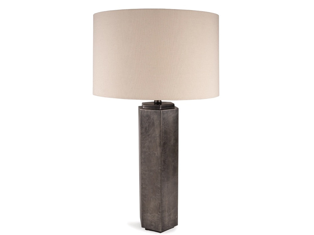 Signature Design by Ashley - Dirkton Metal Table Lamp in Antique Pewter - L208324 veiw 2