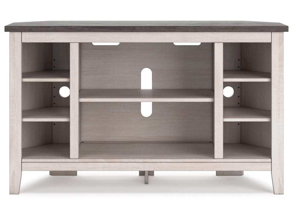 Signature Design by Ashley - Dorrinson Corner Tv Stand/Fireplace Opt in Two-tone - W287-67 veiw 1