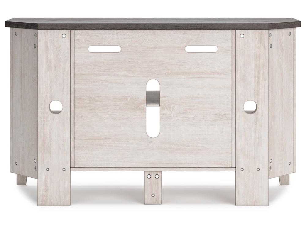 Signature Design by Ashley - Dorrinson Corner Tv Stand/Fireplace Opt in Two-tone - W287-67 veiw 4