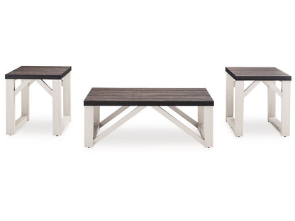 Signature Design by Ashley - Dorrinson Occasional Table (Set of 3) in Antique White - T236-13 veiw 1