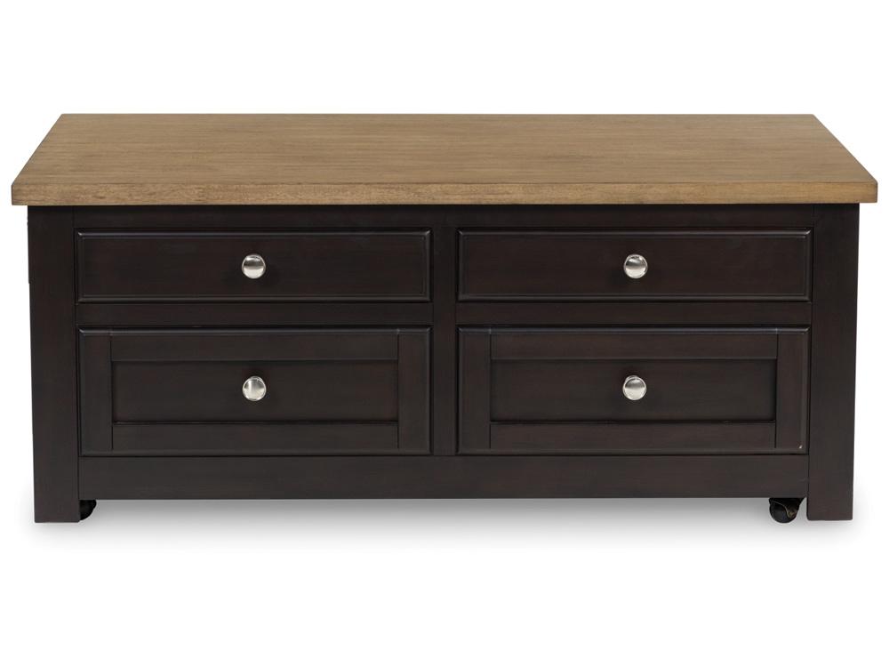 Signature Design by Ashley - Drazmine Lift Top Cocktail Table in Brown - T734-20 veiw 1