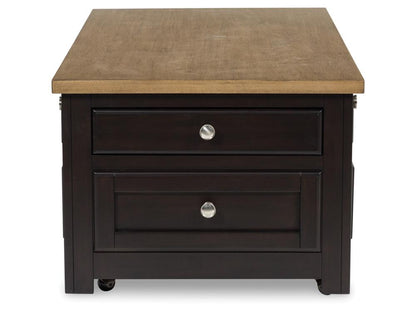 Signature Design by Ashley - Drazmine Lift Top Cocktail Table in Brown - T734-20 veiw 4
