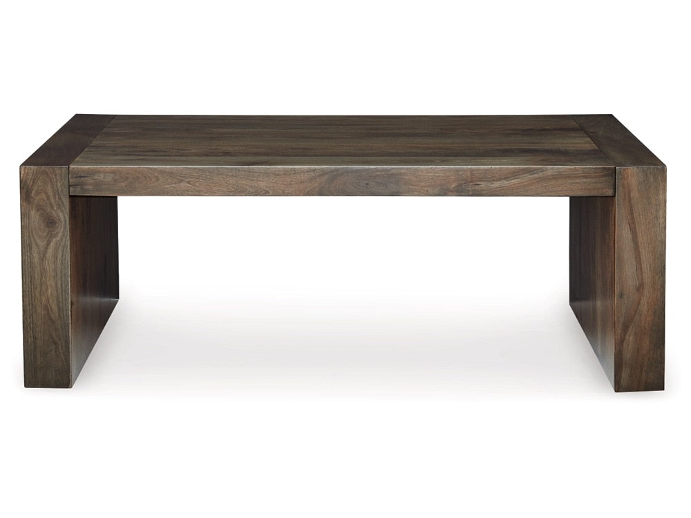 Signature Design by Ashley - Dreggan Coffee Table in Brown - T567-1 veiw 3
