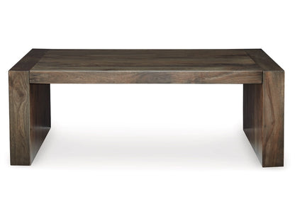 Signature Design by Ashley - Dreggan Coffee Table in Brown - T567-1 veiw 3