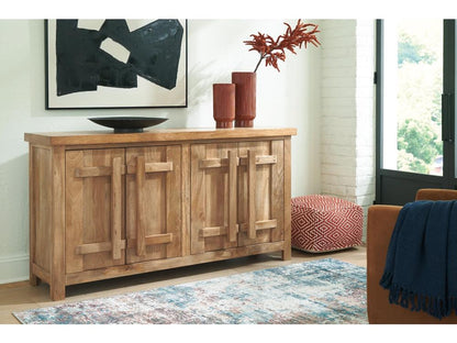 Signature Design by Ashley - Dresor Accent Cabinet in Natural - A4000578 veiw 2