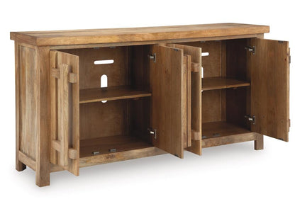 Signature Design by Ashley - Dresor Accent Cabinet in Natural - A4000578 veiw 3