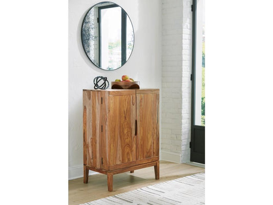 Signature Design by Ashley - Dressonni Bar Cabinet in Brown - D790-66 veiw 2