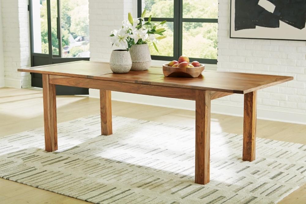 Signature Design by Ashley - Dressonni Dining Table And 4 Chairs in Brown veiw 4