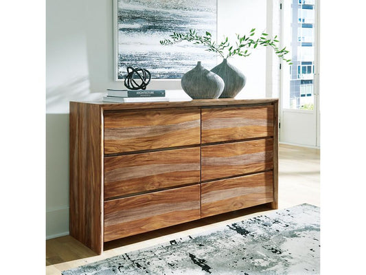 Signature Design by Ashley - Dressonni Dresser in Brown - B790-31 veiw 2