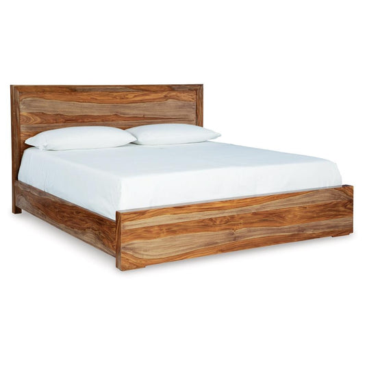 Signature Design by Ashley - Dressonni King Panel Bed in Brown veiw 1