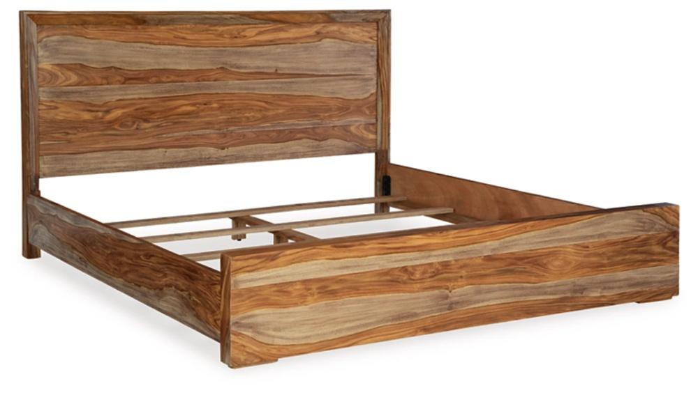 Signature Design by Ashley - Dressonni Queen Panel Bed in Brown veiw 3