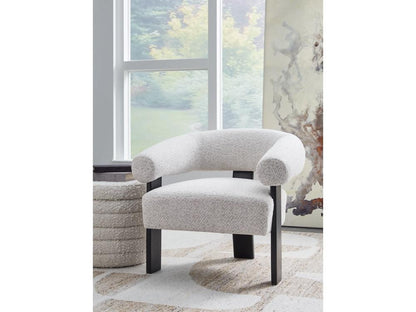 Signature Design by Ashley - Dultish Accent Chair in Snow - A3000668 veiw 2