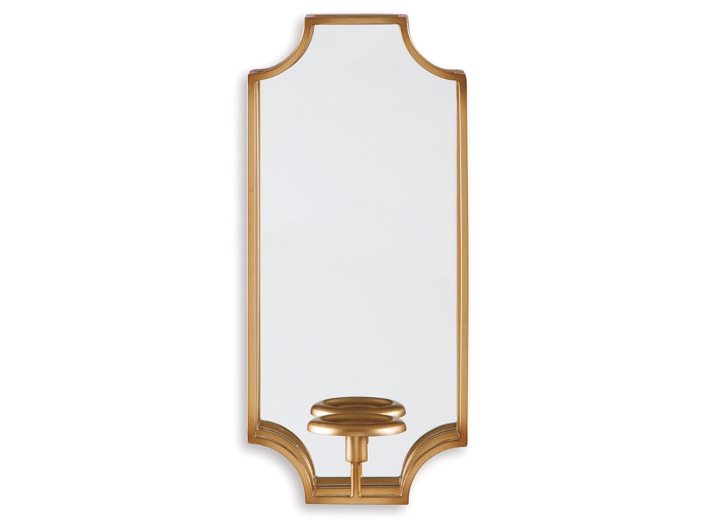Signature Design by Ashley - Dumi Wall Sconce in Gold Finish - A8010153 veiw 1