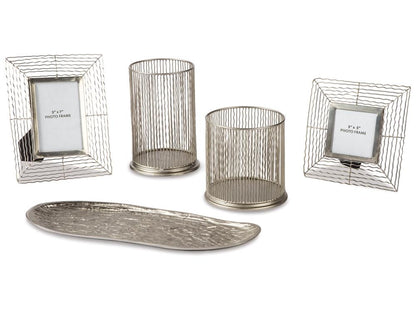 Signature Design by Ashley - Dympna Accessory Set in Silver - A2C00115 veiw 1