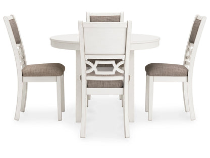 Signature Design by Ashley - Erinberg Dining Room Table (Set of 5) in Antique White - D423-225 veiw 3