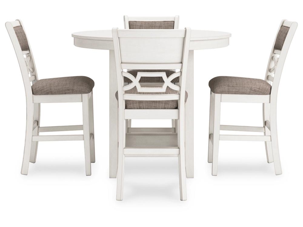 Signature Design by Ashley - Erinberg Drm Counter Table (Set of 5) in Antique White - D423-223 veiw 1