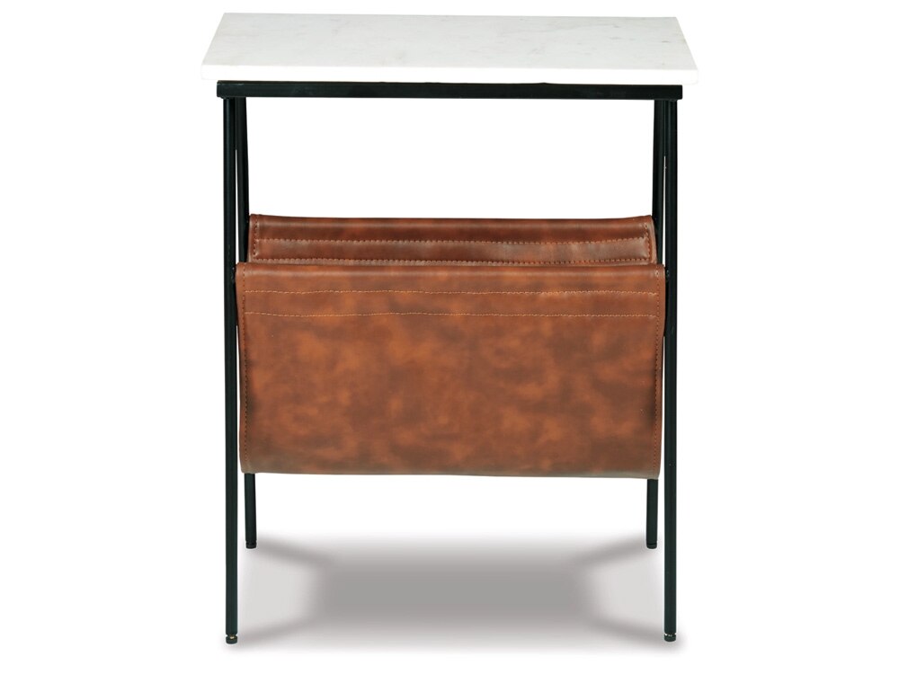 Signature Design by Ashley - Etanbury Accent Table in Brown/Black/White - A4000254 veiw 1