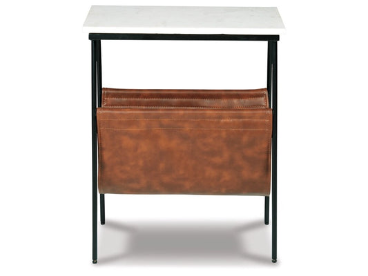 Signature Design by Ashley - Etanbury Accent Table in Brown/Black/White - A4000254 veiw 1