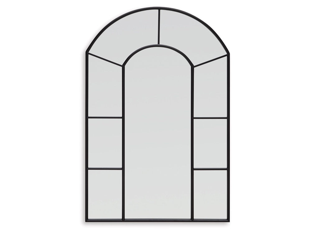 Signature Design by Ashley - Evengton Accent Mirror in Black - A8010319 veiw 1