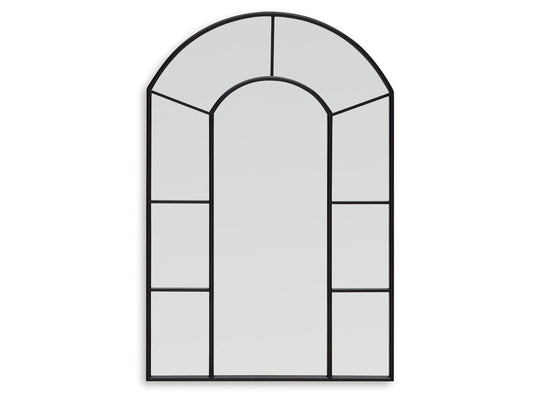 Signature Design by Ashley - Evengton Accent Mirror in Black - A8010319 veiw 1