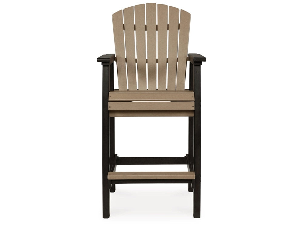 Signature Design by Ashley - Fairen Trail Tall Barstool (Set of 2) in Black/Driftwood - P211-130 veiw 1