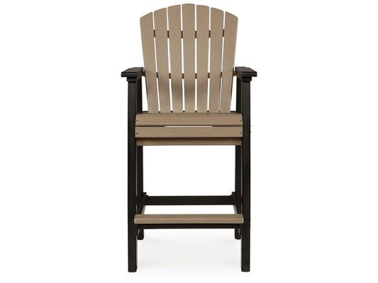 Signature Design by Ashley - Fairen Trail Tall Barstool (Set of 2) in Black/Driftwood - P211-130 veiw 1