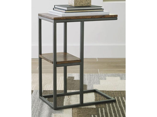 Signature Design by Ashley - Forestmin Accent Table in Natural/Black - A4000049 veiw 2