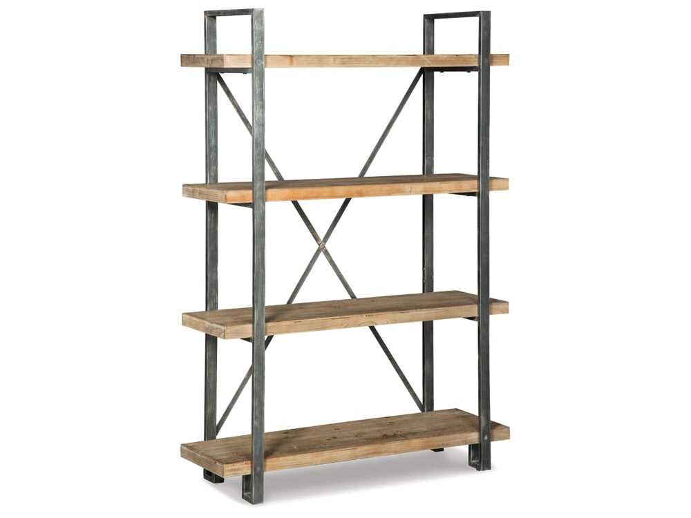 Signature Design by Ashley - Forestmin Shelf in Brown/Black - A4000045 veiw 1