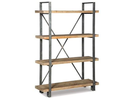Signature Design by Ashley - Forestmin Shelf in Brown/Black - A4000045 veiw 1