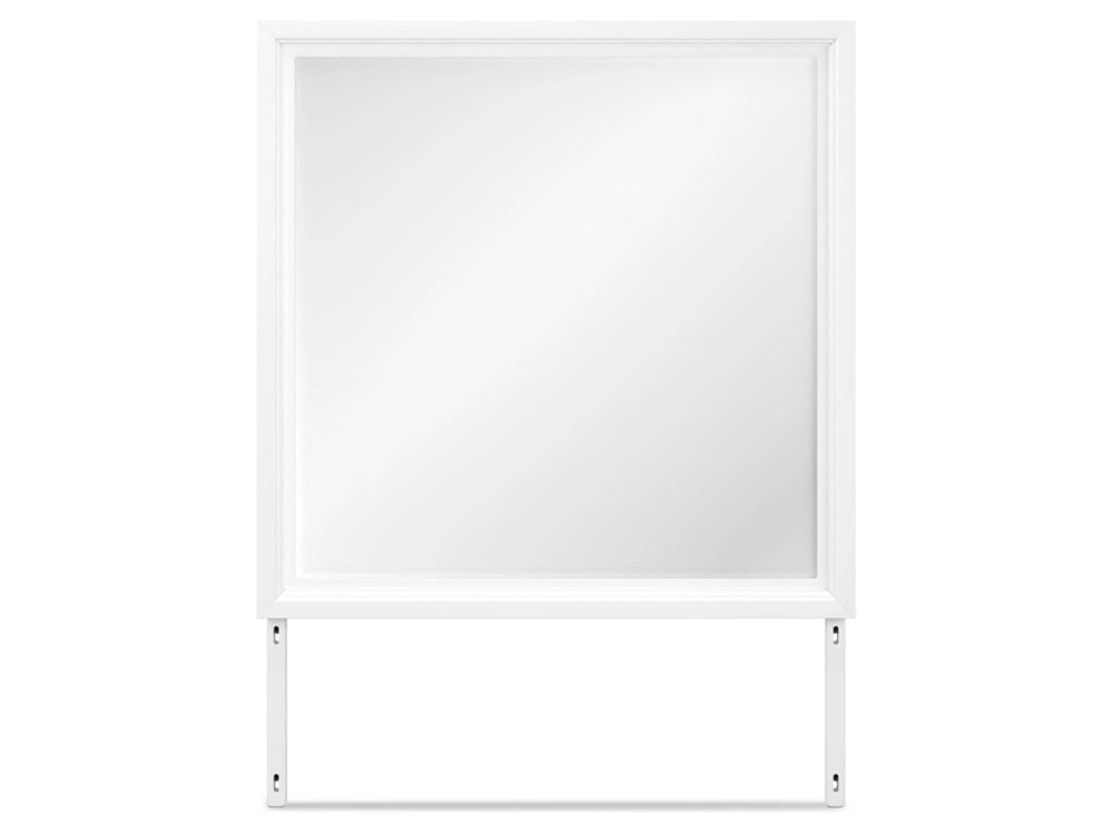 Signature Design by Ashley - Fortman Bedroom Mirror in White - B680-36 veiw 1