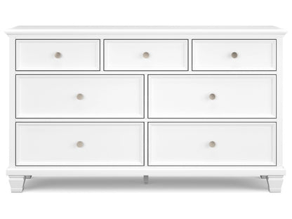 Signature Design by Ashley - Fortman Dresser in White - B680-31 veiw 1