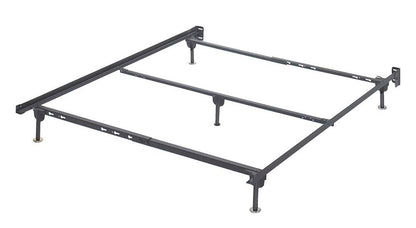 Signature Design by Ashley - Frames and Rails Queen Bolt On Bed Frame in Metallic - B100-31 veiw 1