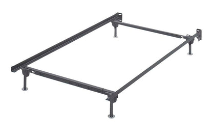 Signature Design by Ashley - Frames and Rails Twin/Full Bolt On Bed Frame in Metallic - B100-21 veiw 1