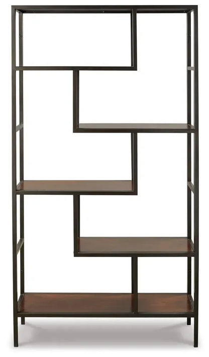 Signature Design by Ashley - Frankwell Bookcase in Brown/Black - A4000021 view 3