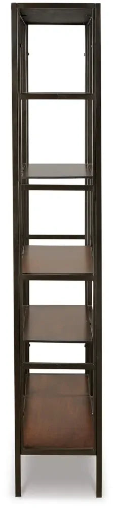 Signature Design by Ashley - Frankwell Bookcase in Brown/Black - A4000021 view 4