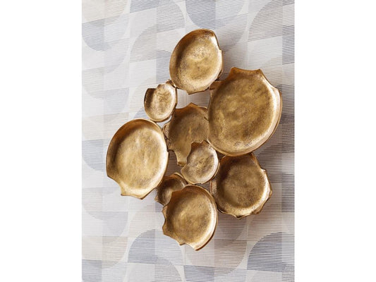 Signature Design by Ashley - Gageton Wall Decor in Antique Gold Finish - A8010335 veiw 2
