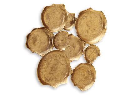 Signature Design by Ashley - Gageton Wall Decor in Antique Gold Finish - A8010335 veiw 3