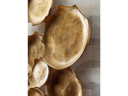 Signature Design by Ashley - Gageton Wall Decor in Antique Gold Finish - A8010335 veiw 4