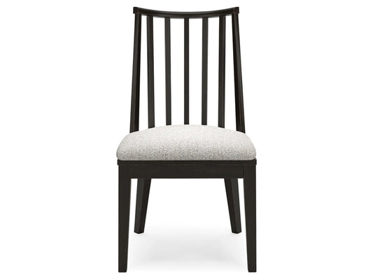 Signature Design by Ashley - Galliden Dining UPH Side Chair (Set of 2) in Black - D841-01 veiw 1
