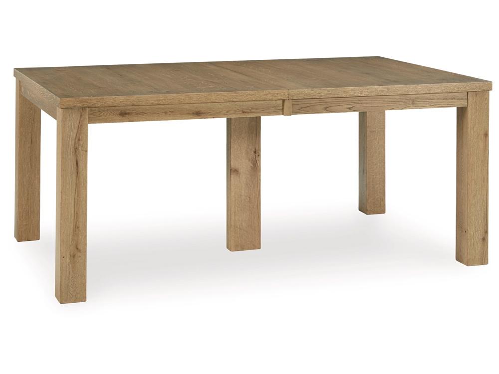 Signature Design by Ashley - Galliden Rect Dining Room Ext Table in Light Brown - D841-35 veiw 3