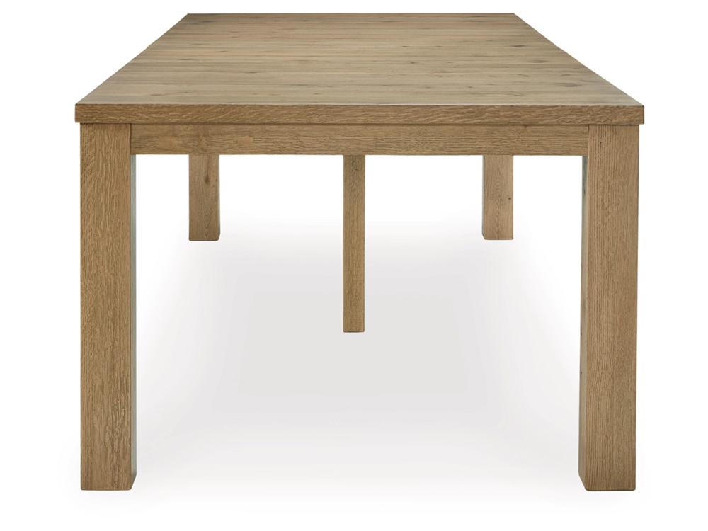 Signature Design by Ashley - Galliden Rect Dining Room Ext Table in Light Brown - D841-35 veiw 4