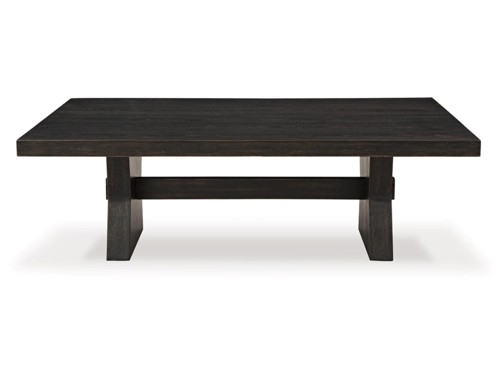 Signature Design by Ashley - Galliden Rectangular Cocktail Table in Black - T841-1 veiw 1